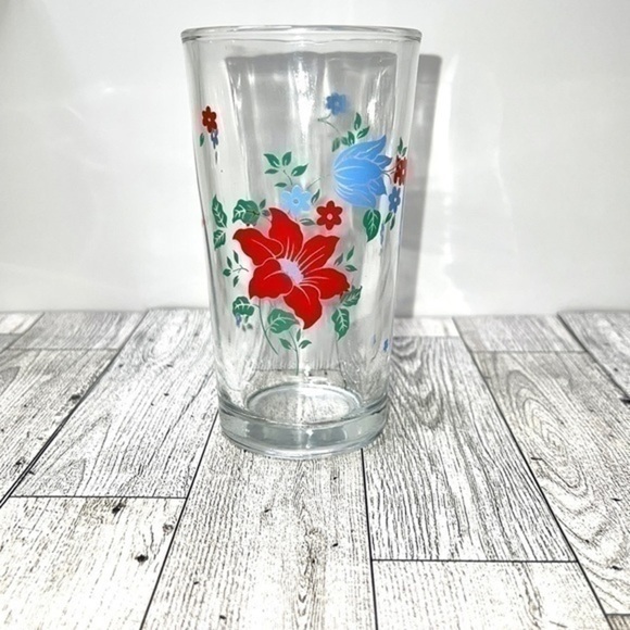 Firna Indonesian Vintage Floral Tumblers (Set of 4) - Picture 4 of 16
